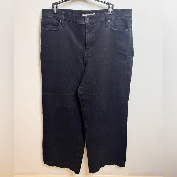 Lands' End Denim - Lands' End Classic Black jeans